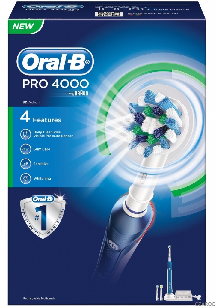 Oral-B cepillo eléctrico Pro 4000 crossaction