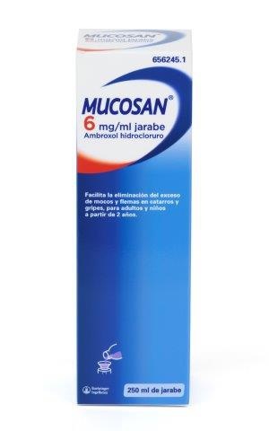 Mucosan 6 mg/ml jarabe 250 ml