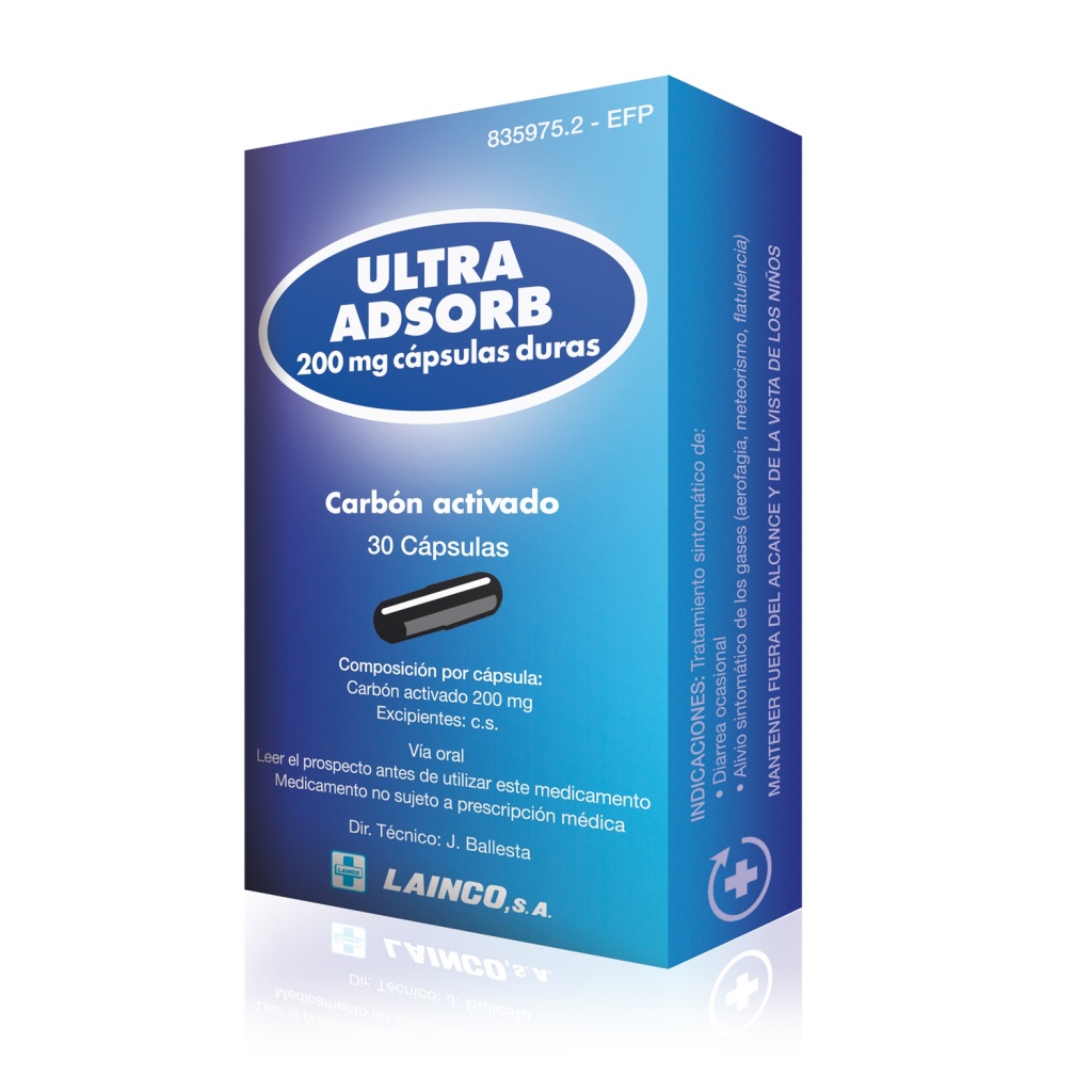 ¿Qué es Ultra Adsorb 30 cápsulas? 