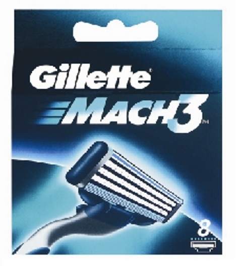 Gillette recambios MACH3  8 unidades