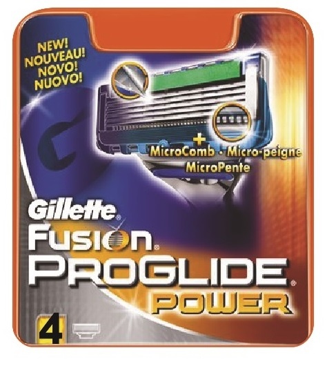 Gillette recambios proglide fusion power 4 unidades