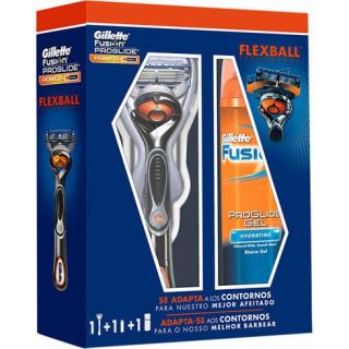 ZZ Gillette pack maquinilla flexball power + gel  75 ml