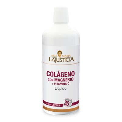 Ana Maria Lajusticia colágeno magnesio + vitamina C (líquido) sabor cereza 1L