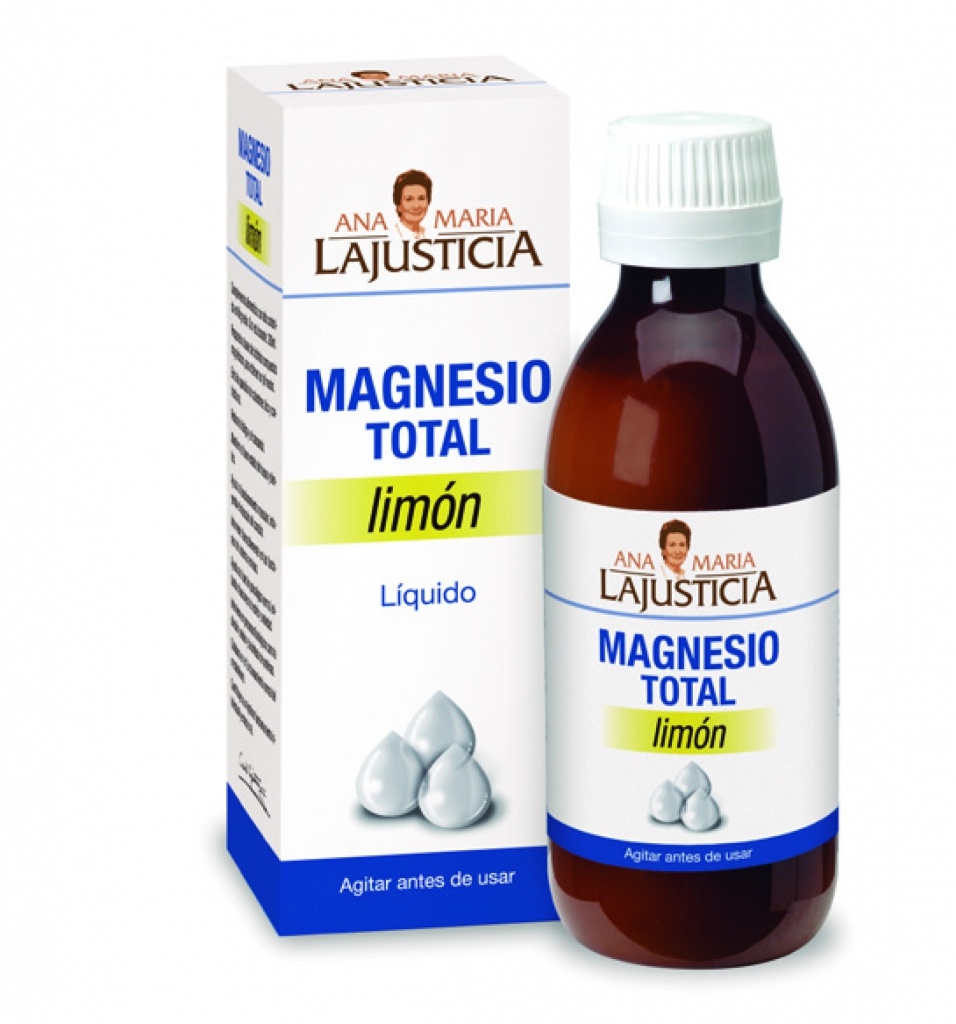 Ana Maria Lajusticia magnesio total sabor limón 200 ml