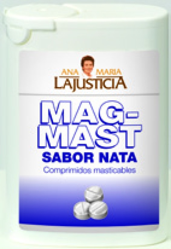 Ana Maria Lajusticia magnesio masticable sabor nata 36 comprimidos