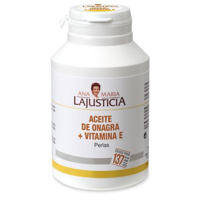Ana Maria Lajusticia aceite de onagra + vitamina E 275 perlas