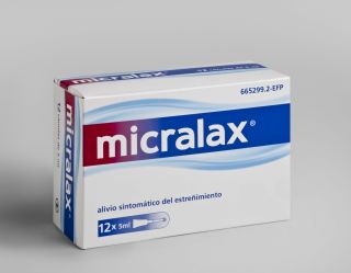 Micralax 45 mg/450 mg emulsión rectal 12 unidades
