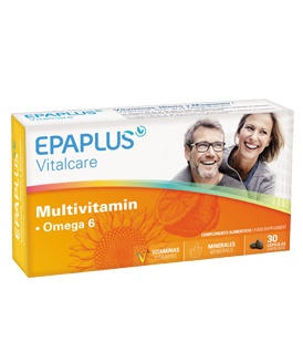Epaplus Vitalcare Multivitamin + Omega 6 30 Cápsulas