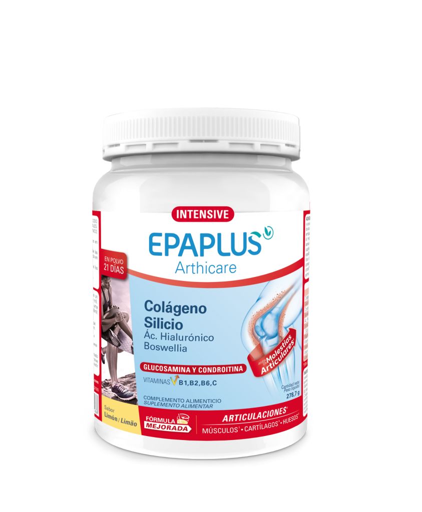 Epaplus colágeno intensive con glucosamina y condroitina 278,7 g Sabor Limón