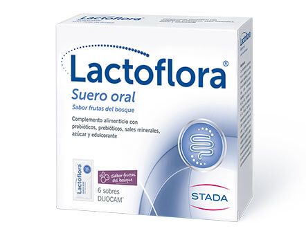 Lactoflora Probióticos suero oral 6 sobres