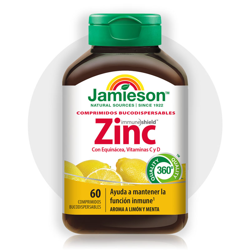 Jamieson Zinc 60 pastillas para chupar