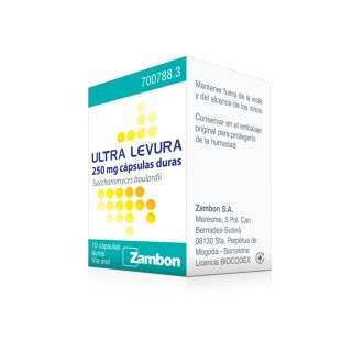 Ultra-Levura 250 mg 10 cápsulas en blister