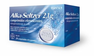 Alka-Seltzer 2.1 g 20 comprimidos efervescentes