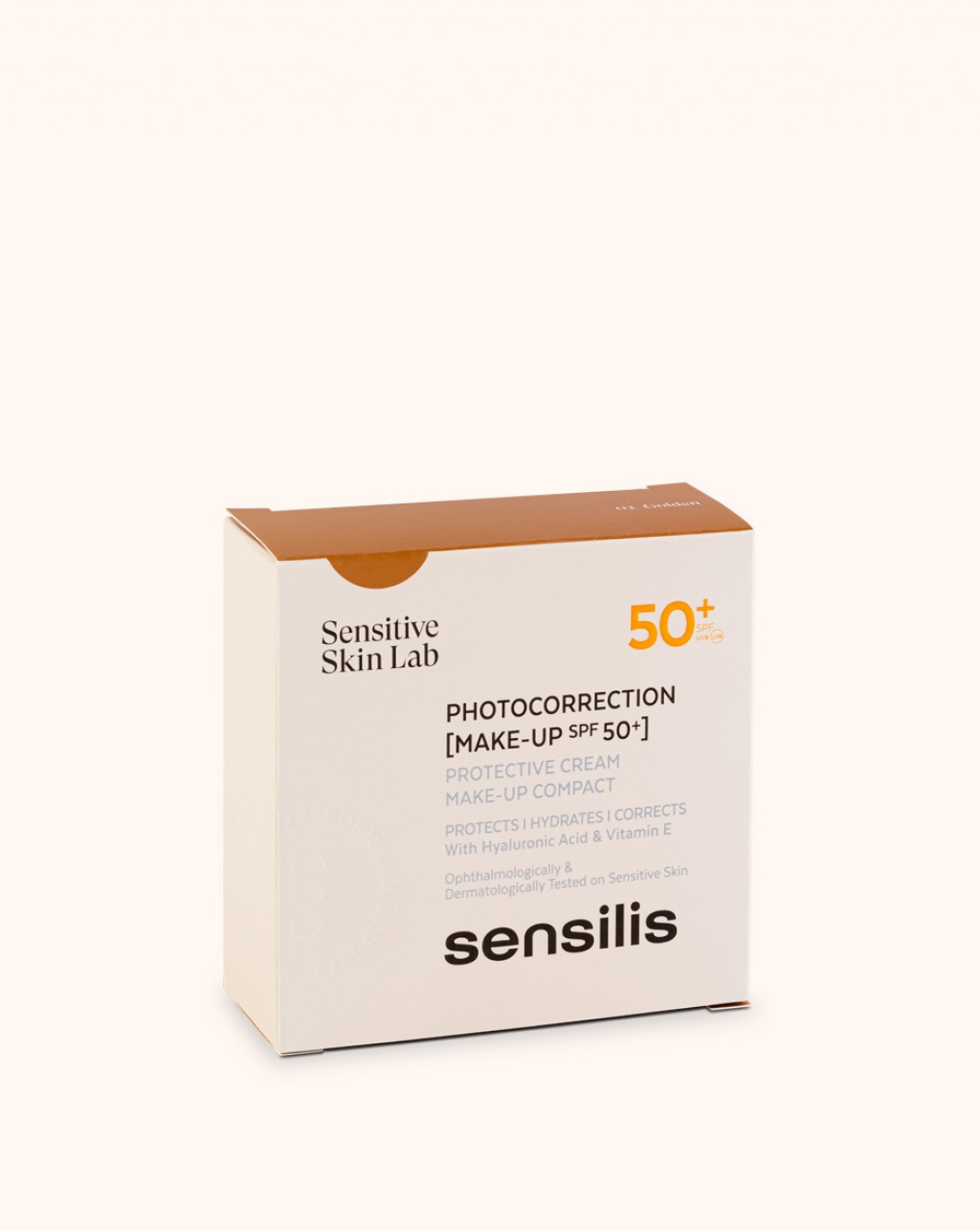 Sensilis Photocorrection 50+ SPF maquillaje compacto golden 10 g