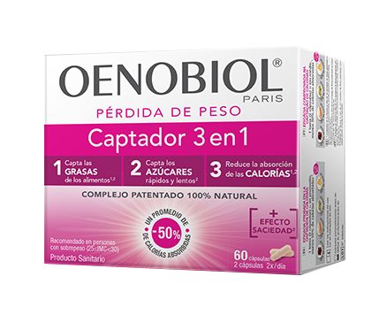 Oenobiol Captador 3 en 1 60 Cápsulas
