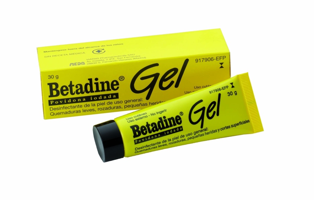 Betadine 100 mg/g gel tópico 30 g