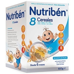 Nutriben Papilla 8 Cereales 600 g