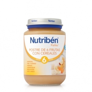 Nutriben Potito Postre de 6 Frutas 200 g