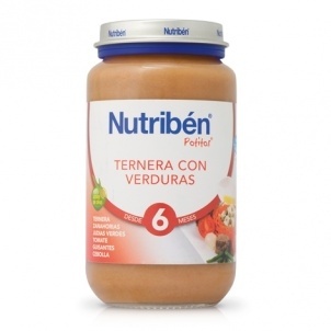 Nutriben Potito Ternera y Verduras 250 g