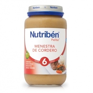 Nutriben Potito Menestra de Cordero 250 g