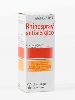Rhinospray antialérgico nebulizador nasal 12 ml