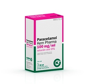 Paracetamol Kern 100 mg gotas 30 ml EFG