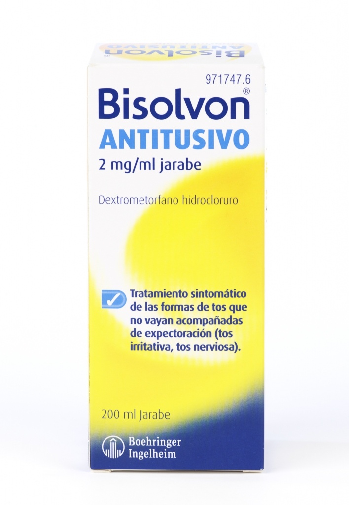 Bisolvon Antitusivo 2 mg/ml jarabe 200 ml