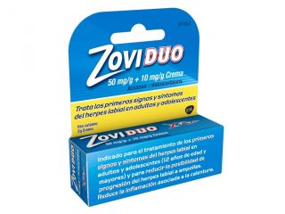 Zoviduo 50/10 mg/g crema en tubo 2g
