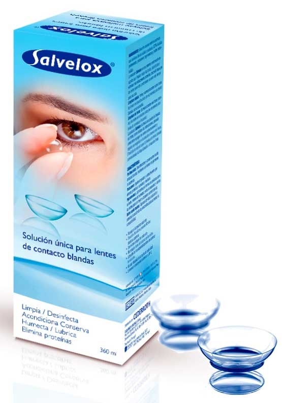 Salvelox Solución Única Lentillas 360 ml