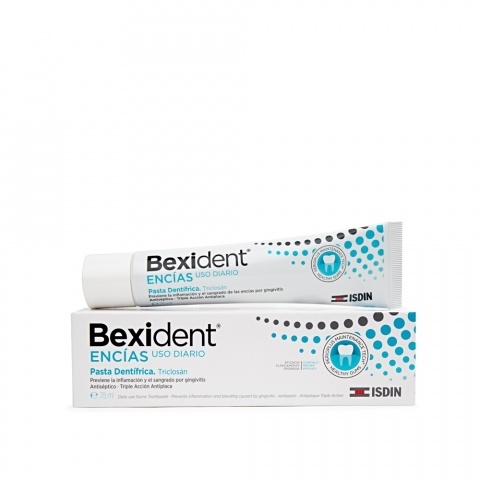 Bexident Encías Uso Diario Pasta Dental Triclosan 75 ml