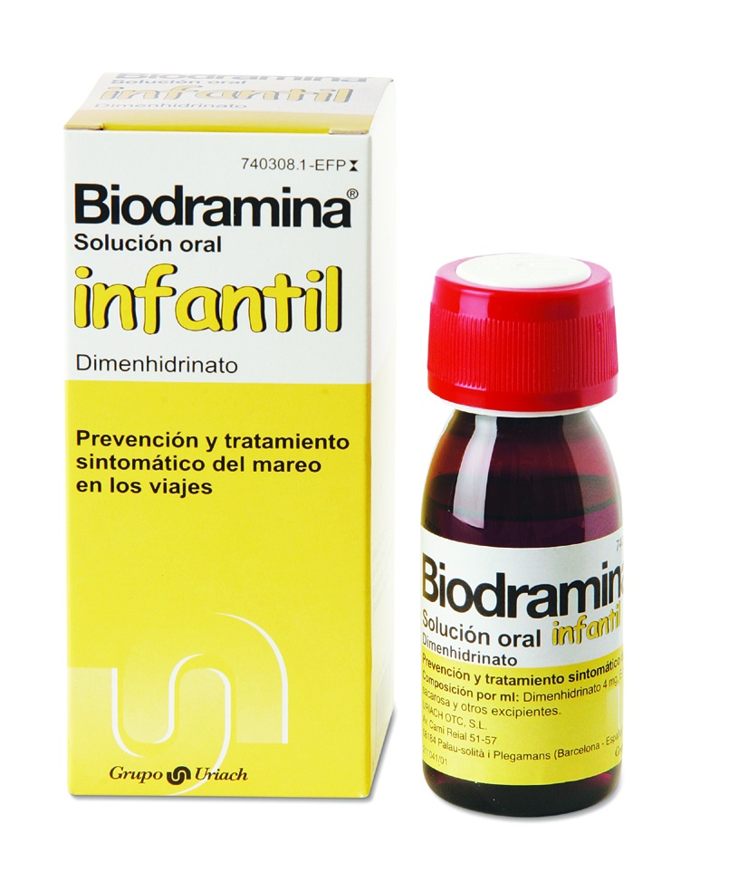 Biodramina infantil 4 mg/ml 60 ml