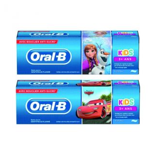 Oral-B pasta infantil Cars/Frozen 3-5 años 75 ml.