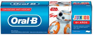 Oral-B pasta Junior Star Wars +6 años 75 ml.