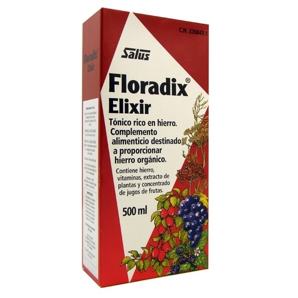 Floradix Hierro + Vitaminas 500 ml