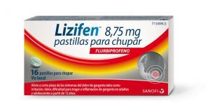 Lizifen 8,75 mg Pastillas para Chupar con Flurbiprofeno