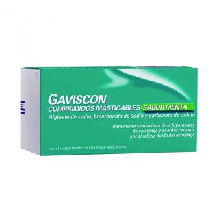 Gaviscon 24 comprimidos mastcables menta