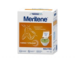 Meritene Proteínas en Polvo Neutro Al Plato 7 Sobres