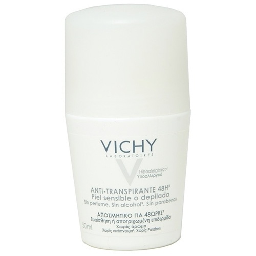 Vichy Desodorante Bola 48H 50 ml Transpiración Intensa Sin Alcohol