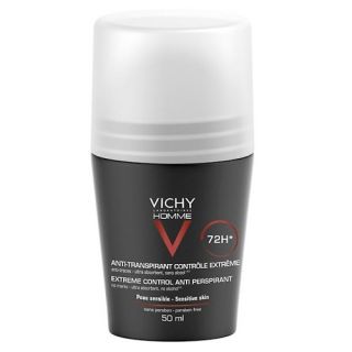 Vichy Desodorante Hombres Bola Anti-transpirante 72H 50 ml Sin Alcohol