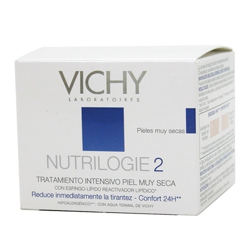 Vichy Nutrilogie 2 Crema para Tratamiento Intensivo de Piel Muy Seca 50 ml