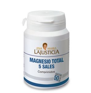 Ana Maria LaJusticia Magnesio Total 5 Sales 100 Comprimidos