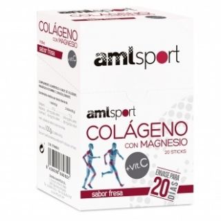 AML Sport Colágeno con Magnesio 20 Sticks