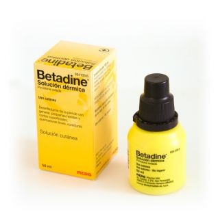 Betadine 100 mg/ml solución tópica 50 ml