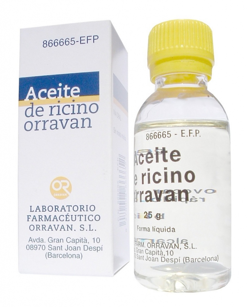 Aceite Ricino Orravan 1 mg/ml 25 ml