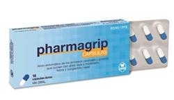 Pharmagrip 500/4/10 mg 14 cápsulas