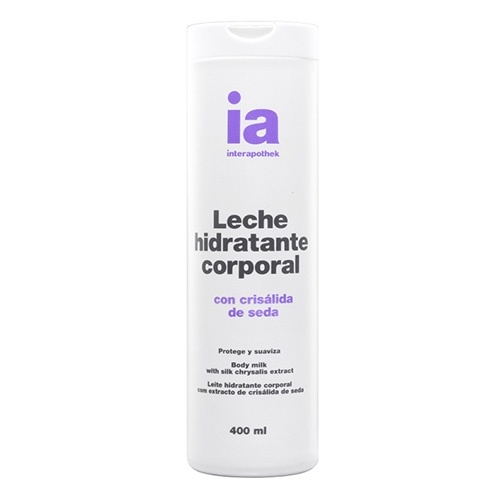 Interapothek Leche hidratante corporal seda 400 ml