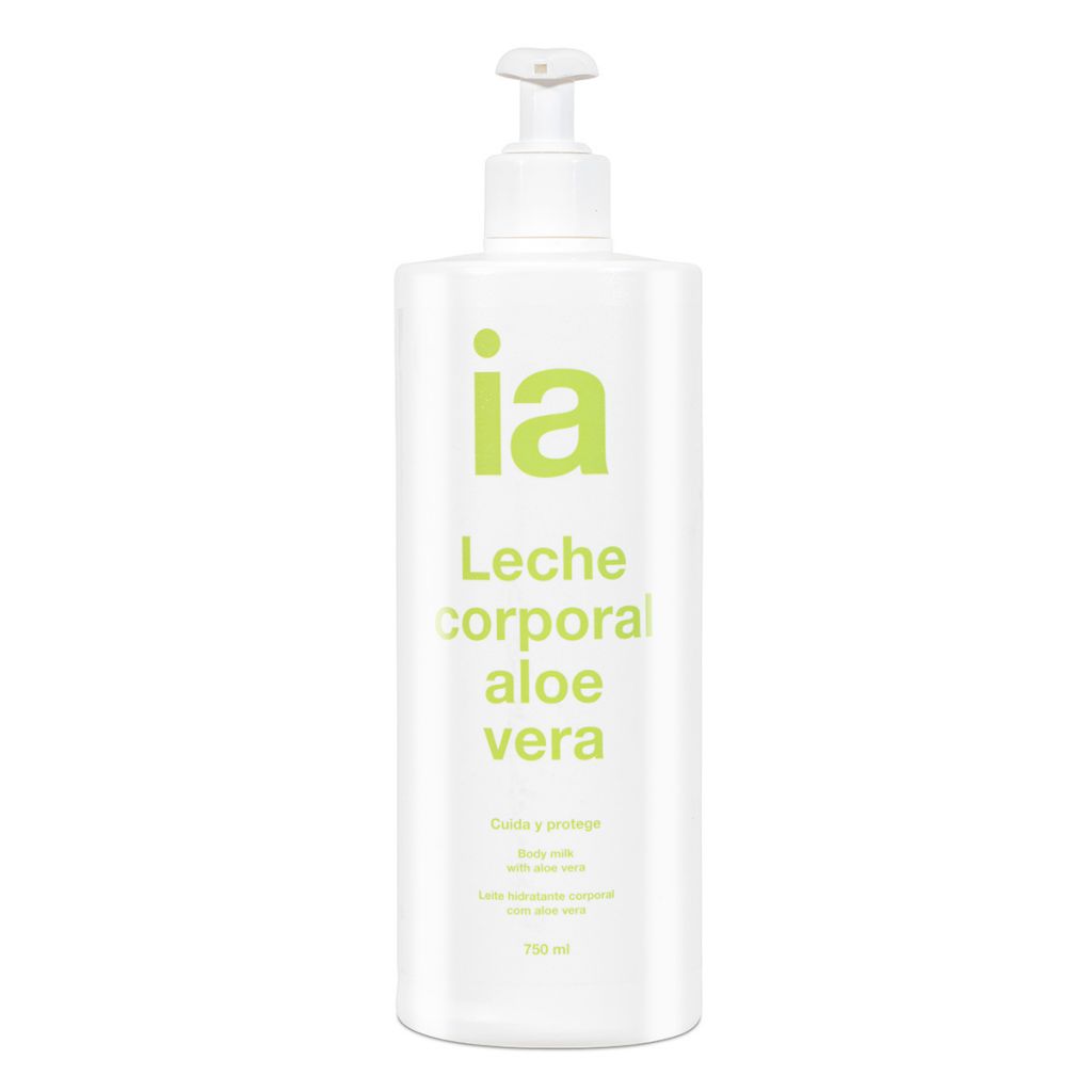 Interapothek Leche hidratante corporal Aloe vera 750 ml dosificador