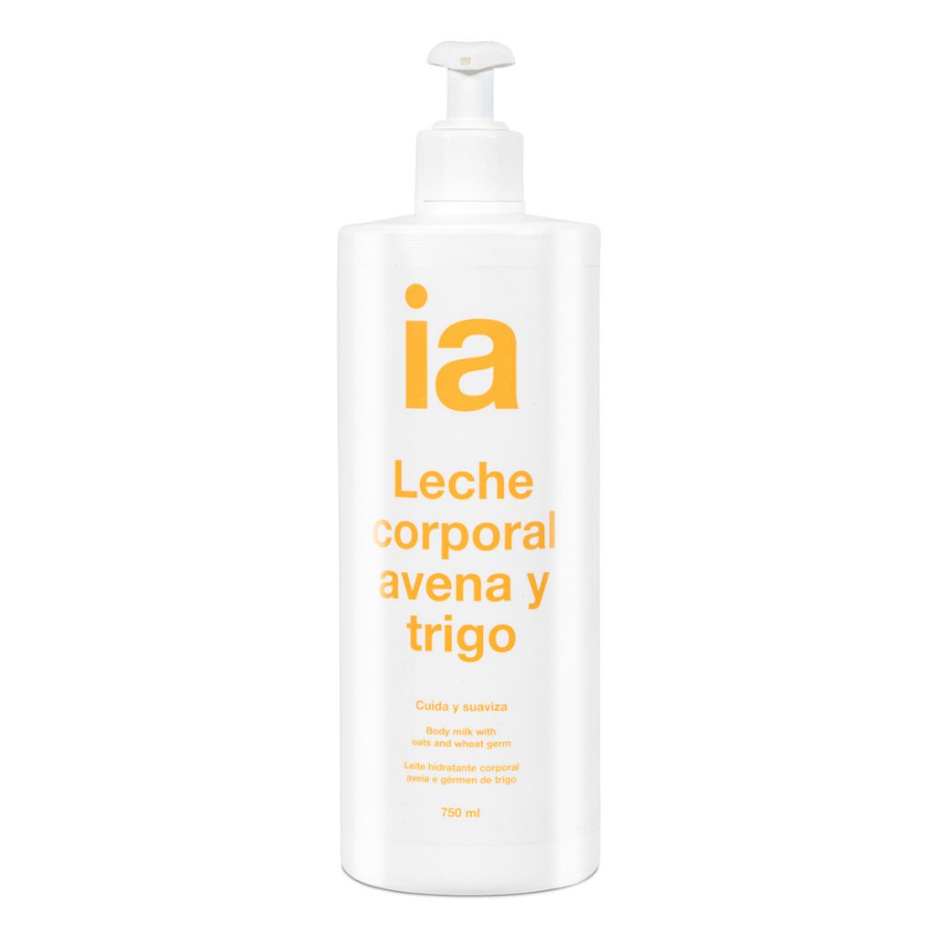 Interapothek Leche hidratante corporal Avena 750 ml dosificador