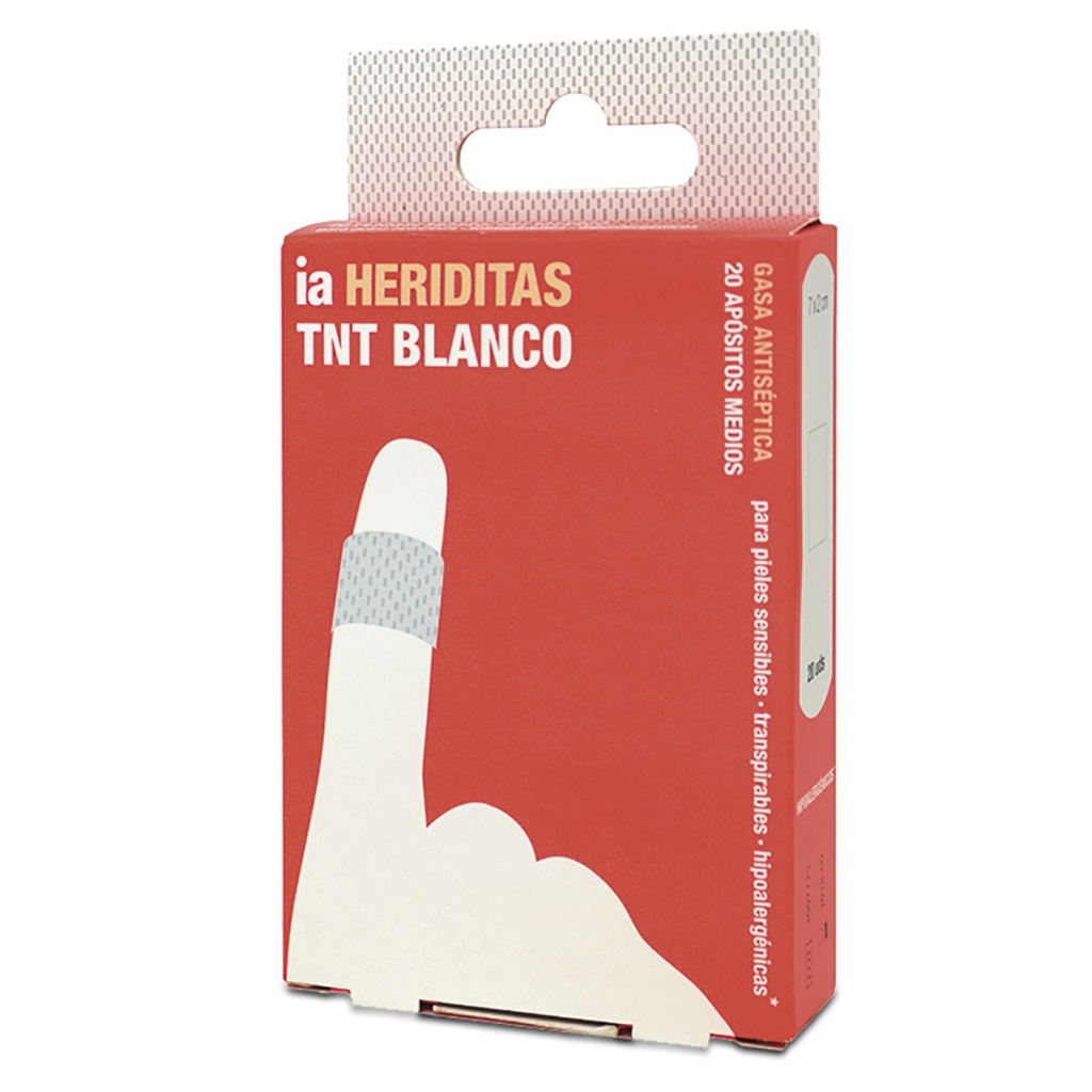 Interapothek Apósitos Tnt blanco 7 x 2 cm 20 u