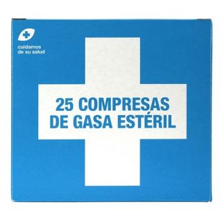 Interapothek Compresas gasa estéril C/25